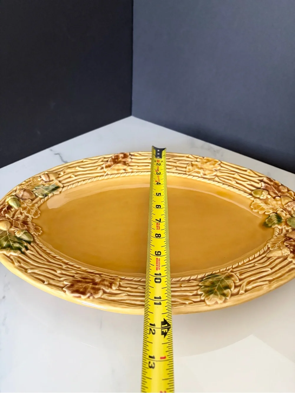 Bordallo Pinheiro yellow oak